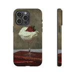 Load image into Gallery viewer, Tough Phone Case Les Fraises Fraîches et Crème
