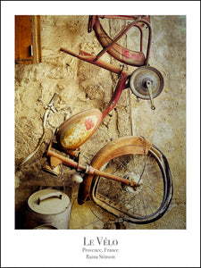 Le Vélo 18"x24" Fine Art Poster
