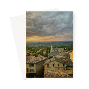 Greeting Card--Le village Bonnieux