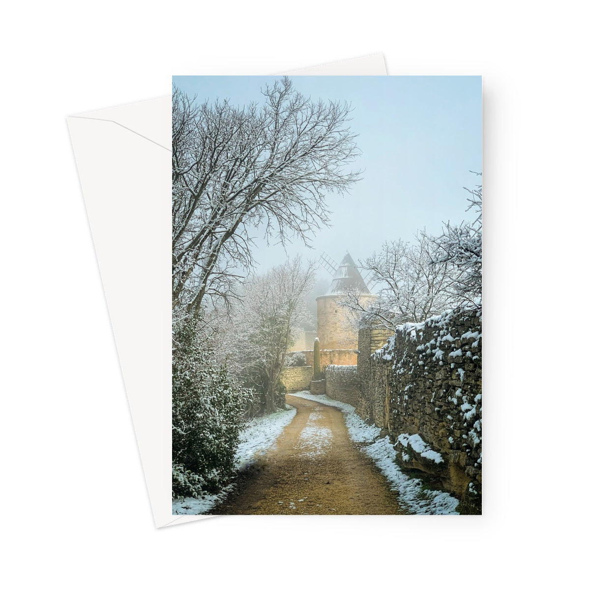 Greeting Card-Le Moulin